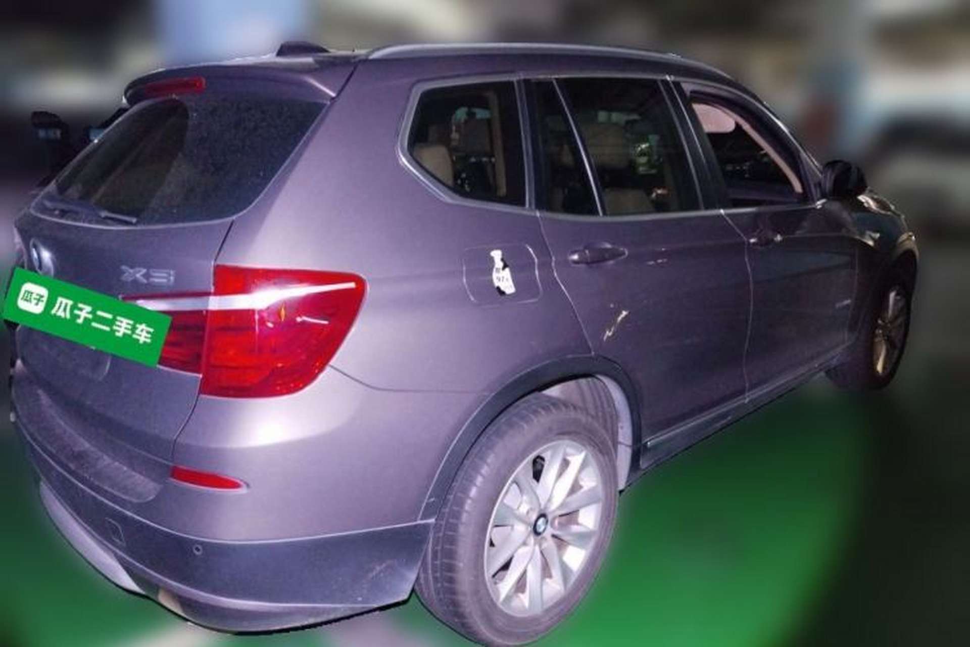 Used BMW X3 2013 Facelifted xDrive20i Luxury Edition Rear Right 45 Deg
