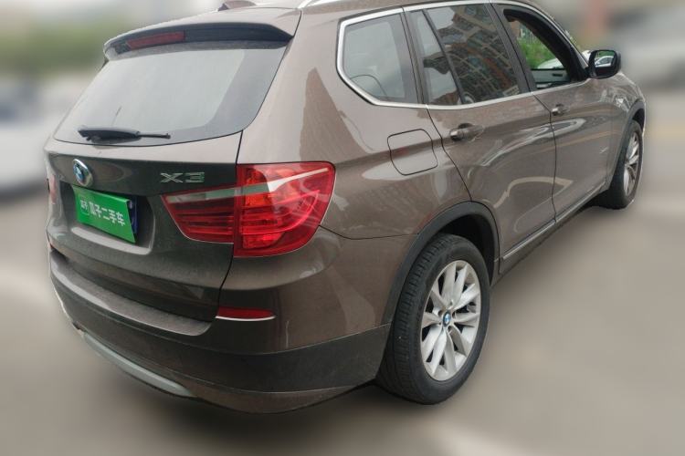 Used BMW X3 2013 Facelifted xDrive20i Luxury Edition Rear Right 45 Deg