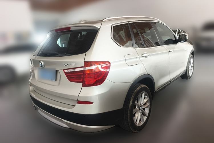 Used BMW X3 2013 Facelifted xDrive20i Luxury Edition Rear Right 45 Deg
