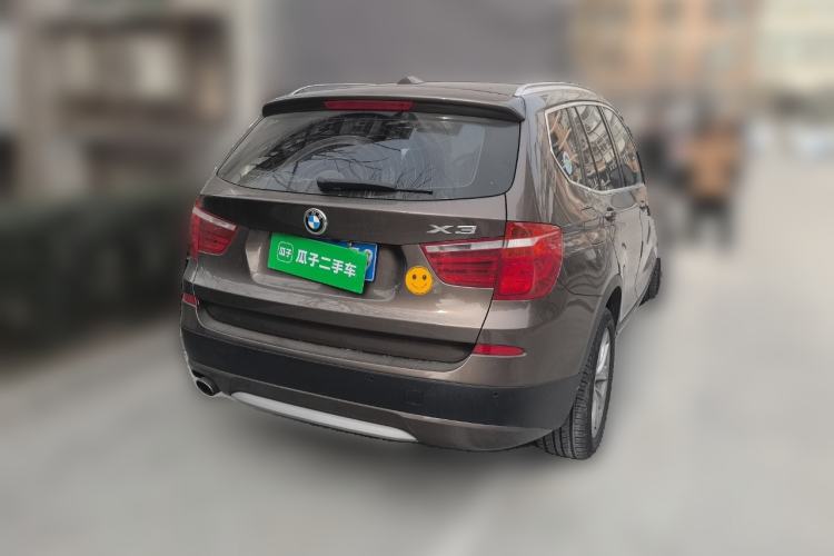 Used BMW X3 2013 Facelifted xDrive20i Luxury Edition Rear Right 45 Deg