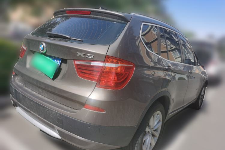 Used BMW X3 2013 Facelifted xDrive20i Luxury Edition Rear Right 45 Deg