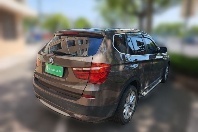 Used BMW X3 2013 xDrive20i Luxury Edition Rear Right 45 Deg