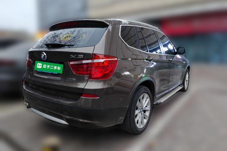 Used BMW X3 2013 Facelifted xDrive20i Luxury Edition Rear Right 45 Deg