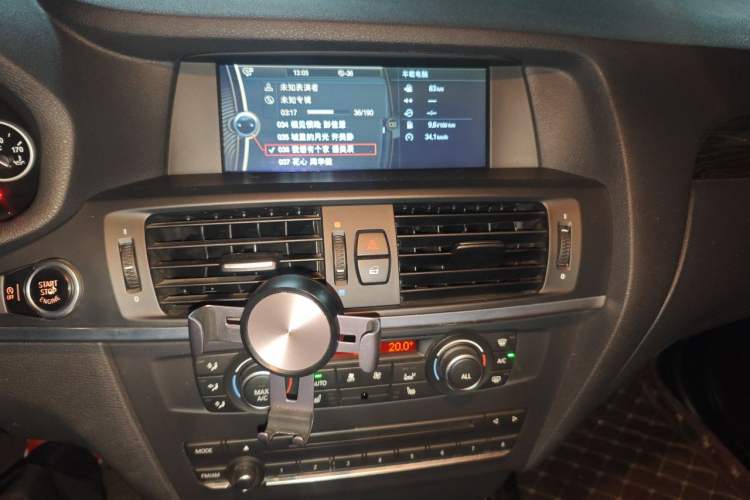 Used BMW X3 2013 xDrive20i Luxury Edition Audio And AC Panel