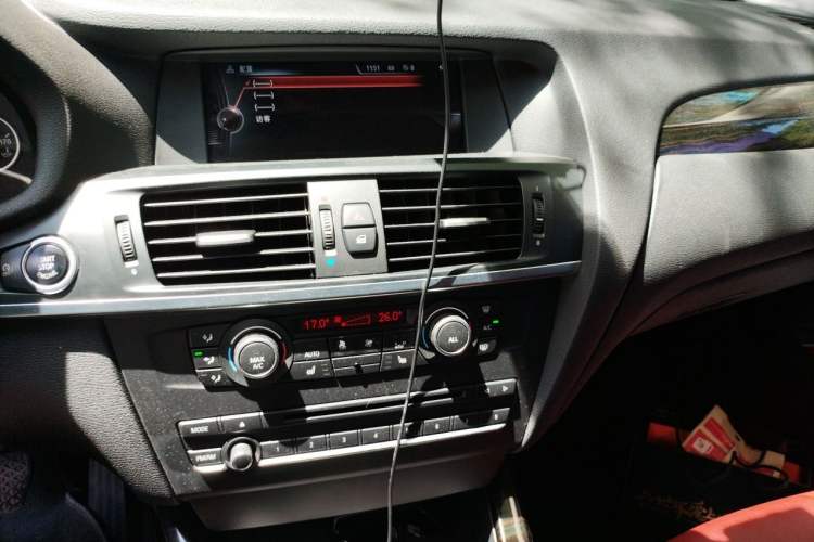 Used BMW X3 2013 Facelifted xDrive20i Luxury Edition Audio And AC Panel