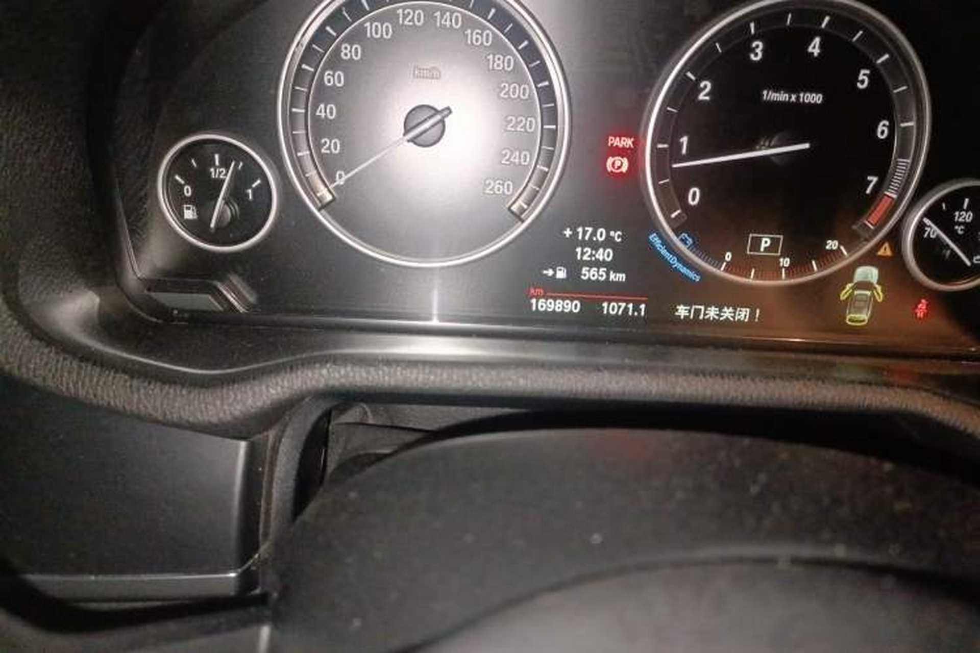 Used BMW X3 2013 Facelifted xDrive20i Luxury Edition Odometer Close Up