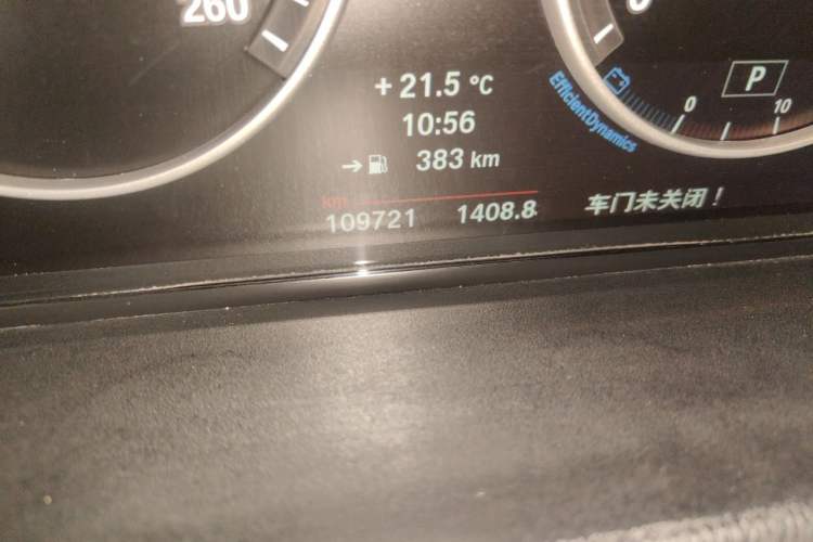 Used BMW X3 2013 Facelifted xDrive20i Luxury Edition Odometer Close Up