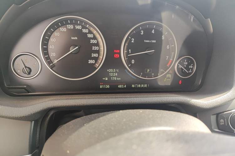 Used BMW X3 2013 Revised xDrive28i Luxury Edition Odometer Close Up