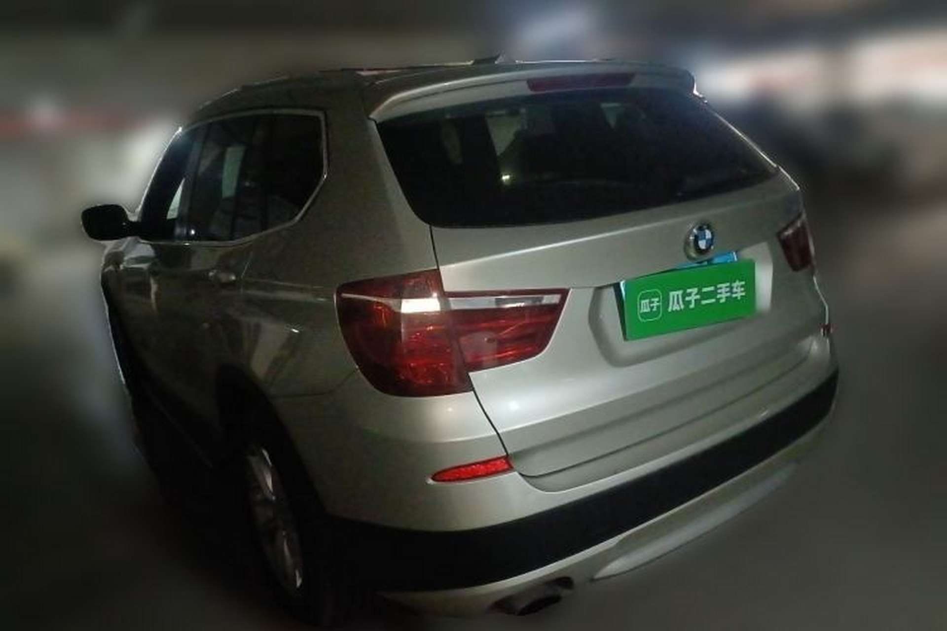 Used BMW X3 2013 Facelifted xDrive20i Luxury Edition Rear Left 45 Deg