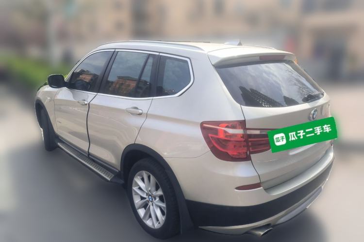 Used BMW X3 2013 Facelifted xDrive20i Luxury Edition Rear Left 45 Deg