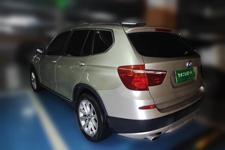 Used BMW X3 2013 Facelifted xDrive20i Luxury Edition Rear Left 45 Deg