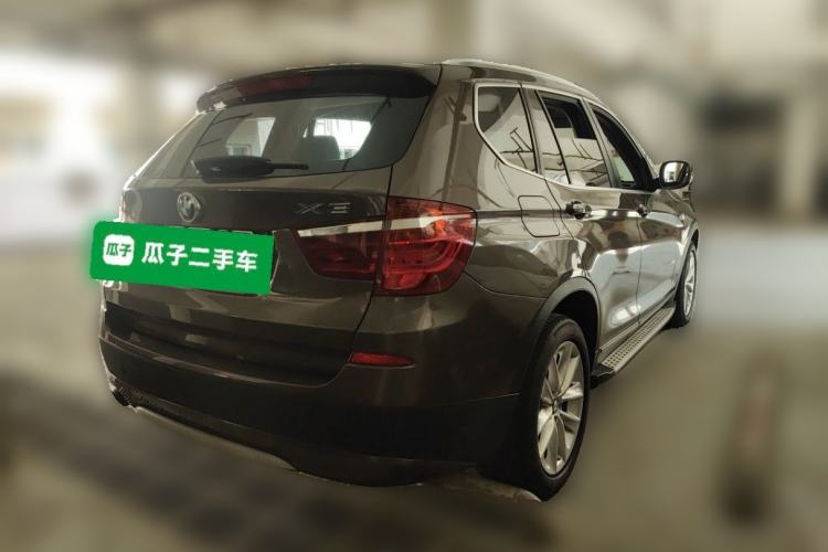 Used BMW X3 2013 Facelifted xDrive20i Luxury Edition Rear Right 45 Deg