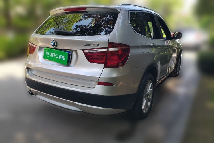 Used BMW X3 2013 xDrive20i Luxury Edition Rear Right 45 Deg