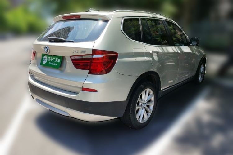 Used BMW X3 2013 Facelifted xDrive20i Luxury Edition Rear Right 45 Deg