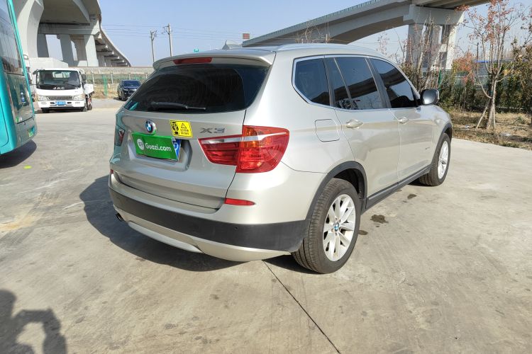 Used BMW X3 2013 xDrive20i Luxury Edition Rear Right 45 Deg