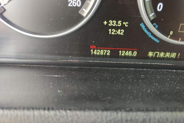 Used BMW X3 2013 Facelifted xDrive20i Luxury Edition Odometer Close Up