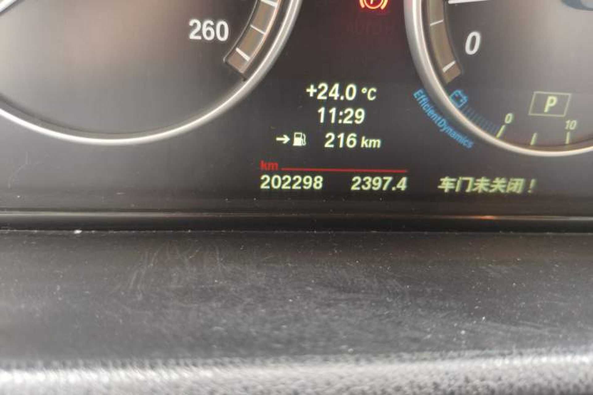 Used BMW X3 2013 Facelifted xDrive20i Luxury Edition Odometer Close Up