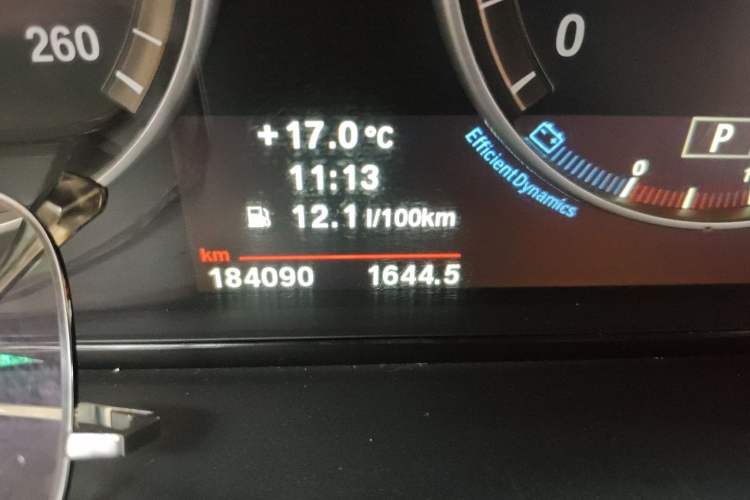 Used BMW X3 2013 xDrive20i Luxury Edition Odometer Close Up