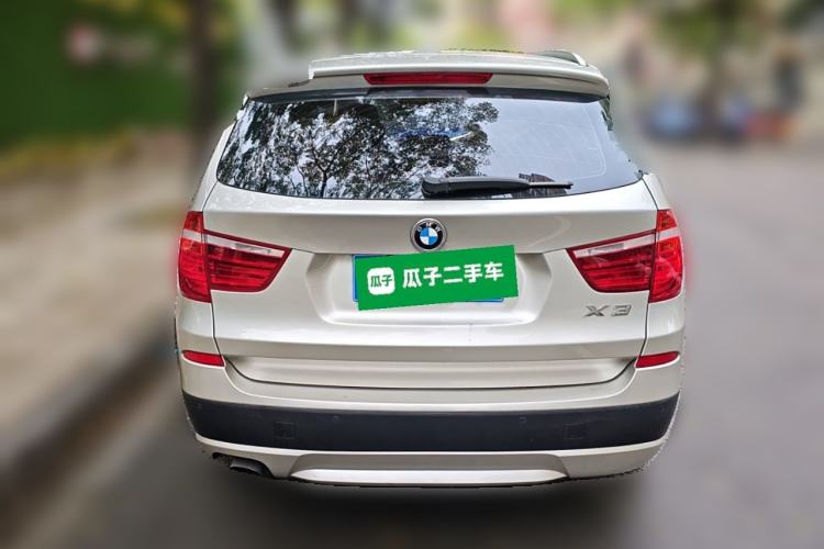 Used BMW X3 2013 xDrive20i Luxury Edition Rear
