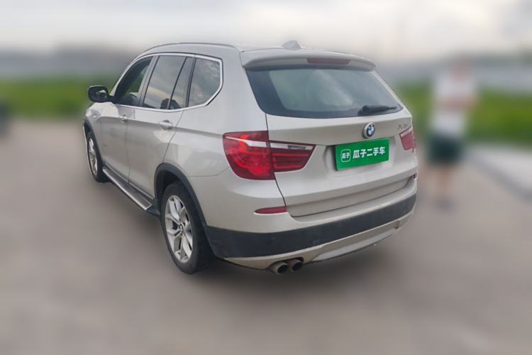 Used BMW X3 2013 xDrive28i Luxury Model Rear Left 45 Deg