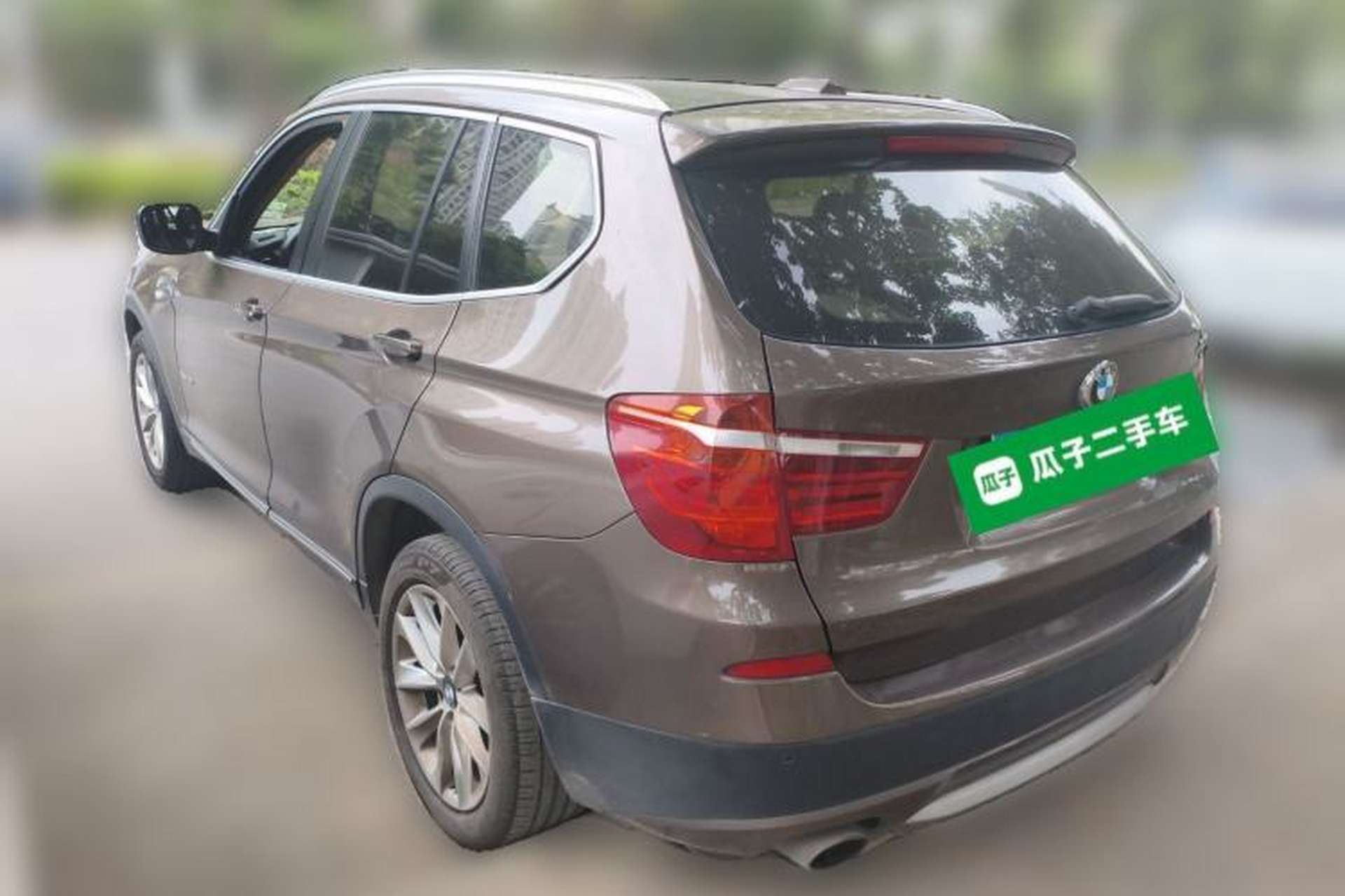 Used BMW X3 2013 Facelifted xDrive20i Luxury Edition Rear Left 45 Deg