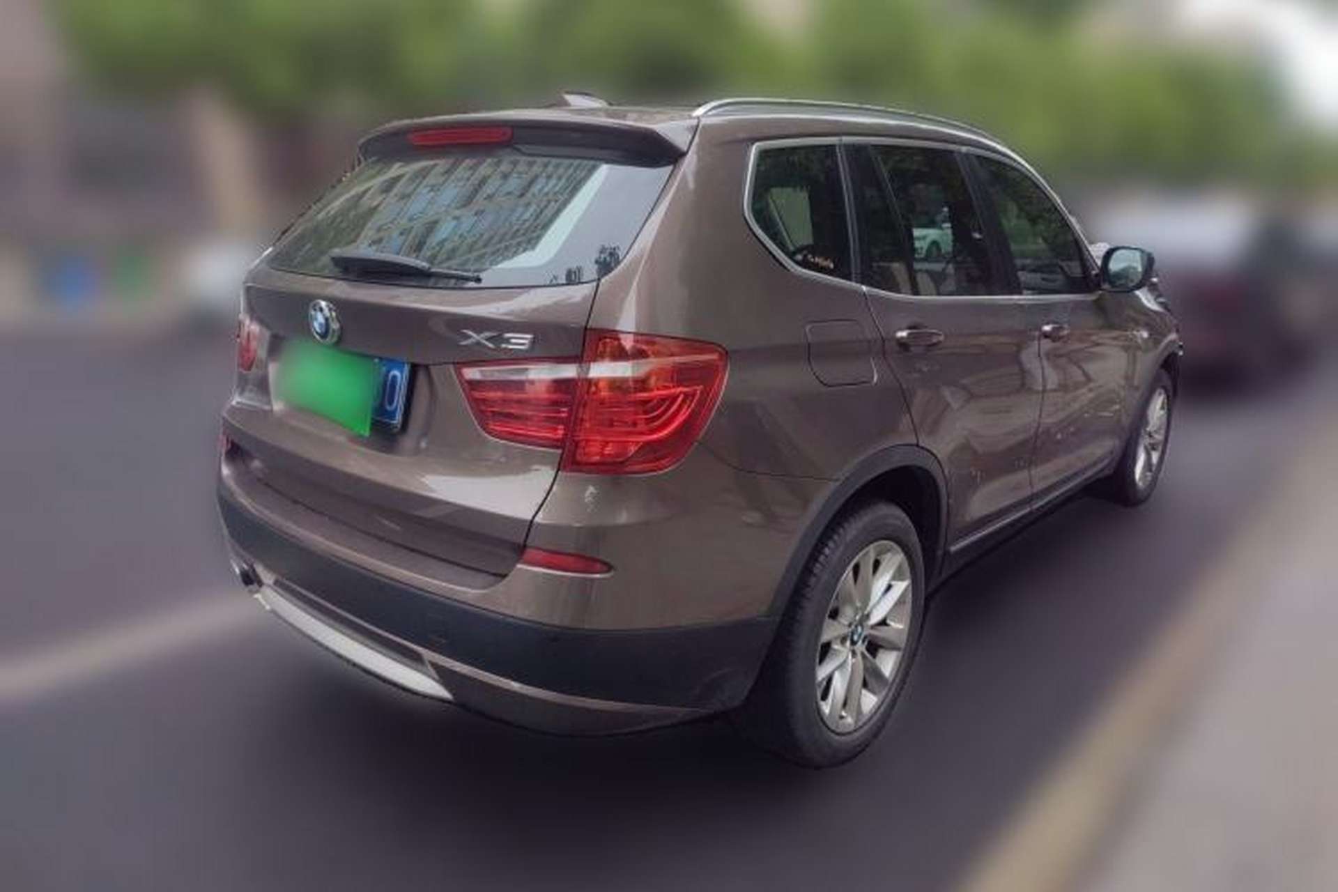 Used BMW X3 2013 Facelifted xDrive20i Luxury Edition Rear Right 45 Deg