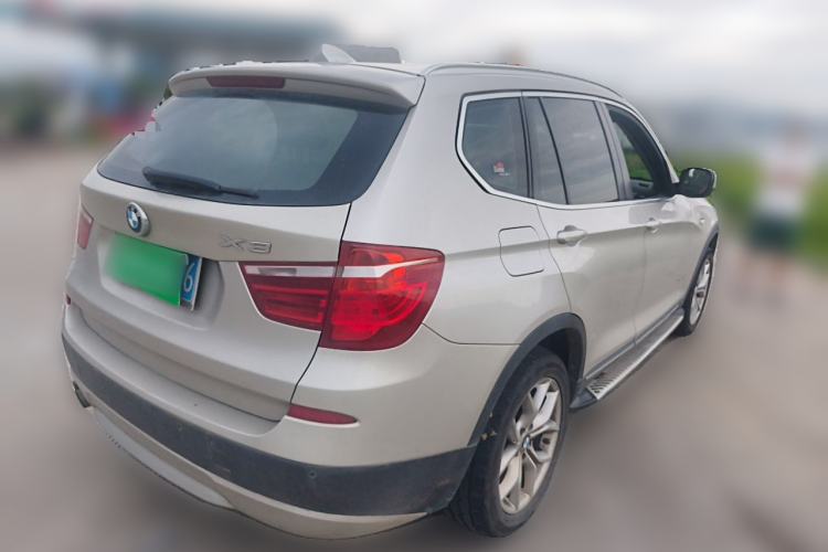 Used BMW X3 2013 xDrive28i Luxury Model Rear Right 45 Deg