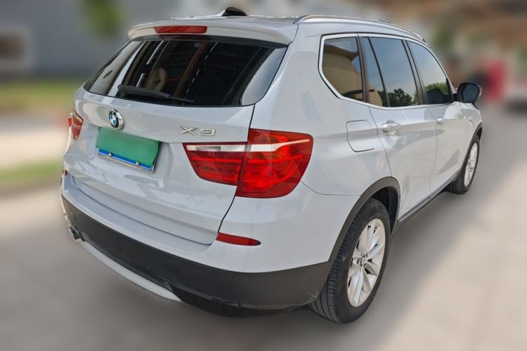 Used BMW X3 2013 Facelifted xDrive20i Luxury Edition Rear Right 45 Deg