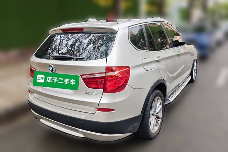 Used BMW X3 2013 xDrive20i Luxury Edition Rear Right 45 Deg