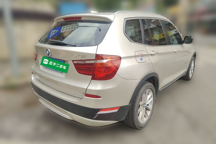 Used BMW X3 2013 xDrive20i Luxury Edition Rear Right 45 Deg