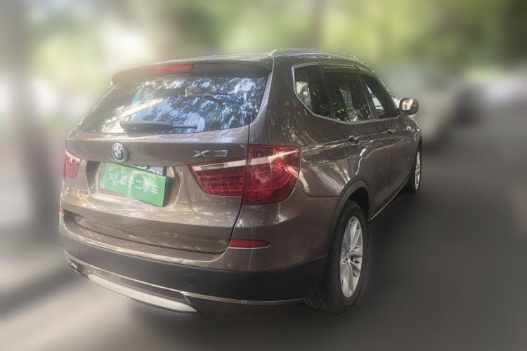 Used BMW X3 2013 xDrive20i Luxury Edition Rear Right 45 Deg