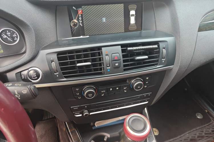 Used BMW X3 2013 Facelifted xDrive20i Luxury Edition Audio And AC Panel