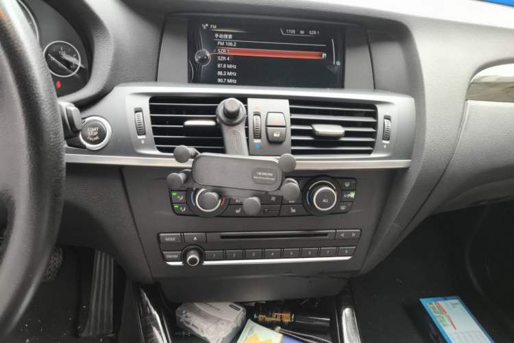 Used BMW X3 2013 Facelifted xDrive20i Luxury Edition Audio And AC Panel