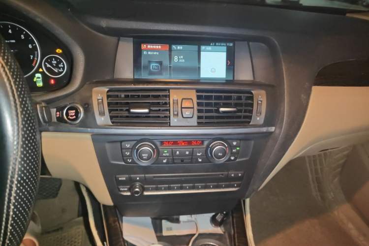 Used BMW X3 2013 Facelifted xDrive20i Luxury Edition Audio And AC Panel