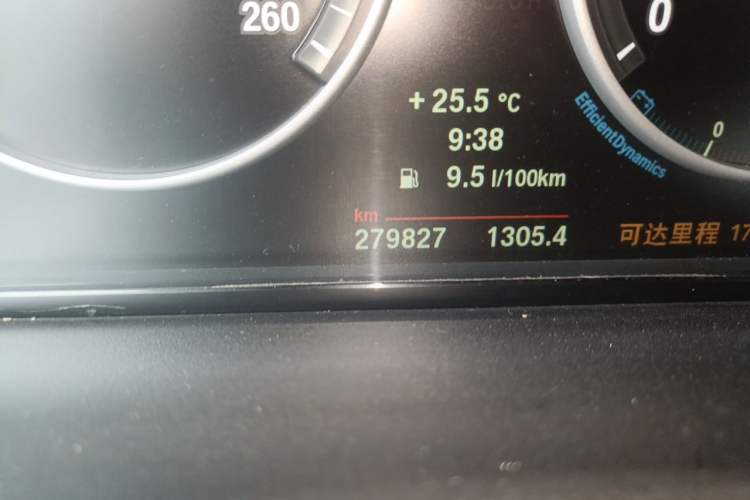 Used BMW X3 2013 Facelifted xDrive20i Luxury Edition Odometer Close Up