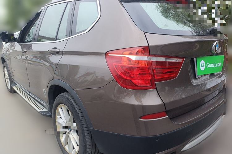 Used BMW X3 2013 Facelifted xDrive20i Luxury Edition Rear Left 45 Deg