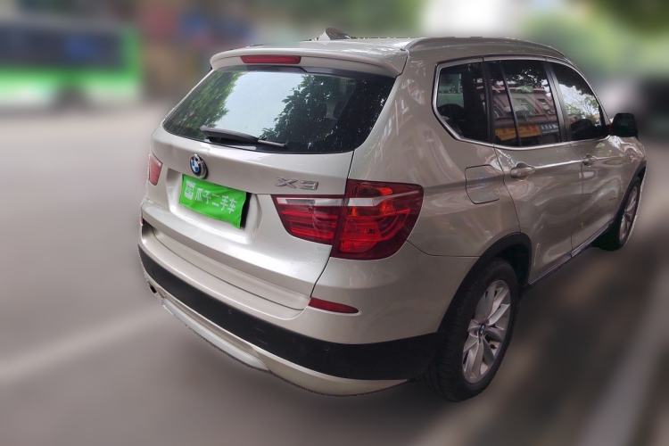 Used BMW X3 2013 xDrive20i Luxury Edition Rear Right 45 Deg