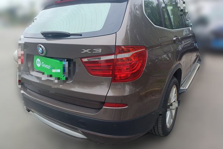 Used BMW X3 2013 Facelifted xDrive20i Luxury Edition Rear Right 45 Deg