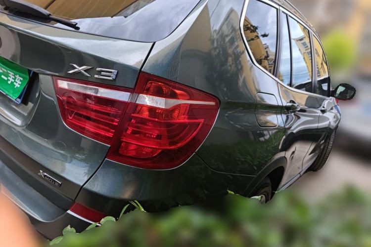 Used BMW X3 2013 Facelifted xDrive20i Luxury Edition Rear Right 45 Deg