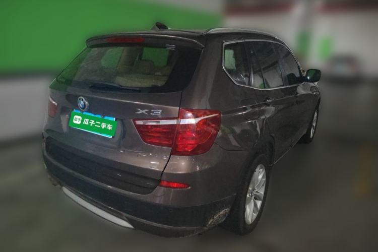 Used BMW X3 2013 Facelifted xDrive20i Luxury Edition Rear Right 45 Deg
