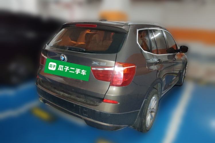 Used BMW X3 2013 Facelifted xDrive20i Luxury Edition Rear Right 45 Deg