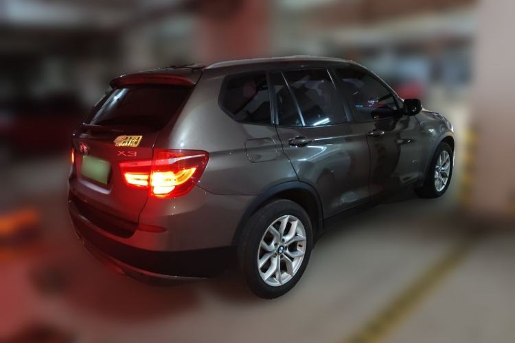 Used BMW X3 2013 xDrive28i Luxury Model Rear Right 45 Deg
