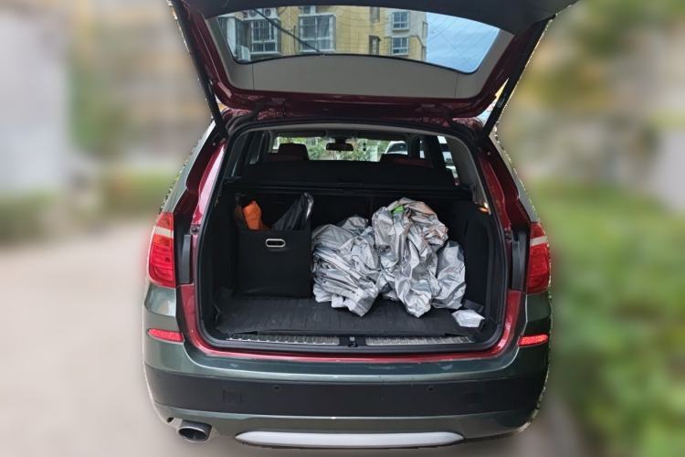 Used BMW X3 2013 Facelifted xDrive20i Luxury Edition Trunk
