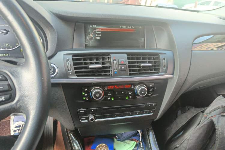 Used BMW X3 2013 Facelifted xDrive20i Luxury Edition Audio And AC Panel
