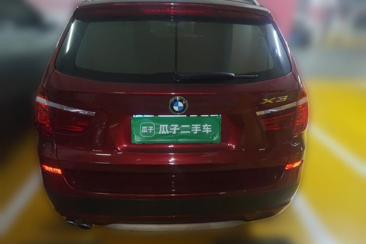 Used BMW X3 2013 xDrive28i Luxury Model Rear