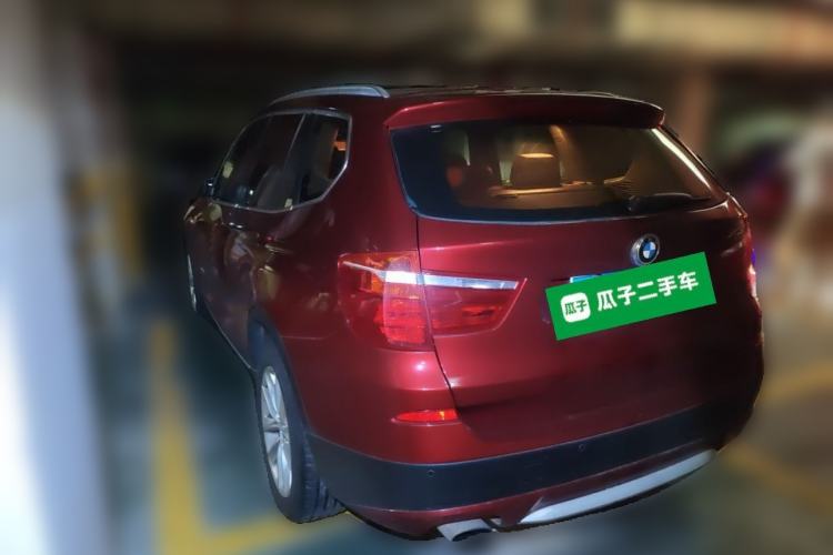 Used BMW X3 2013 xDrive20i Luxury Edition Rear Left 45 Deg