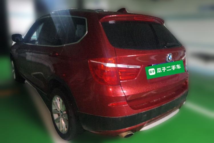 Used BMW X3 2013 Facelifted xDrive20i Luxury Edition Rear Left 45 Deg