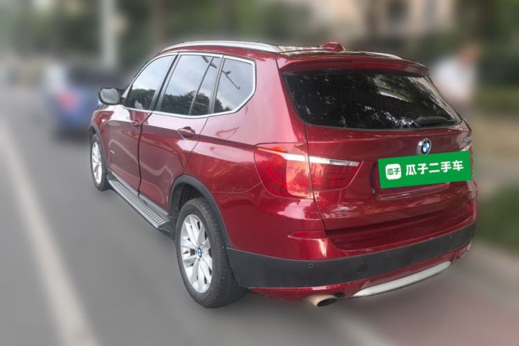 Used BMW X3 2013 xDrive28i Leading Model Rear Left 45 Deg