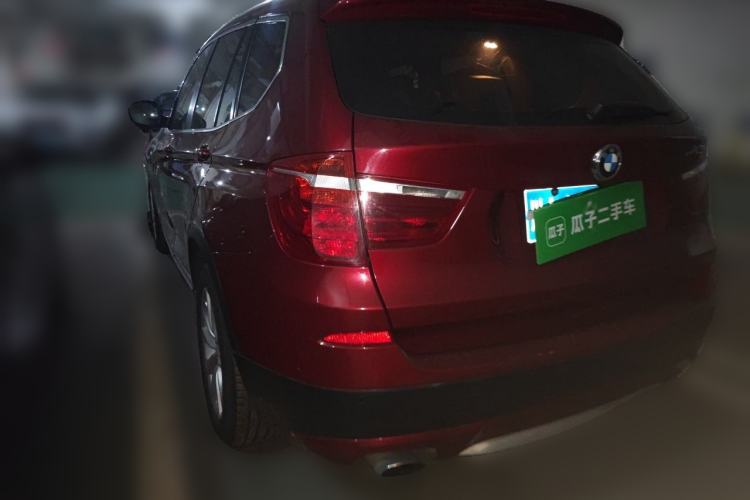 Used BMW X3 2013 Facelifted xDrive20i Luxury Edition Rear Left 45 Deg