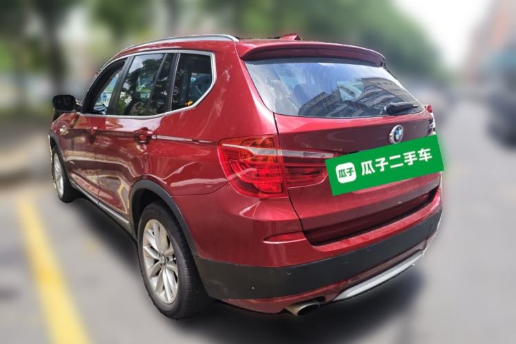 Used BMW X3 2013 Facelifted xDrive20i Luxury Edition Rear Left 45 Deg
